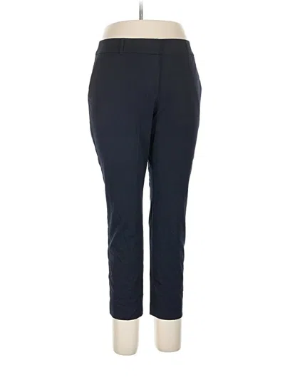 Pre-owned Ann Taylor Factory Active Pants In Blue