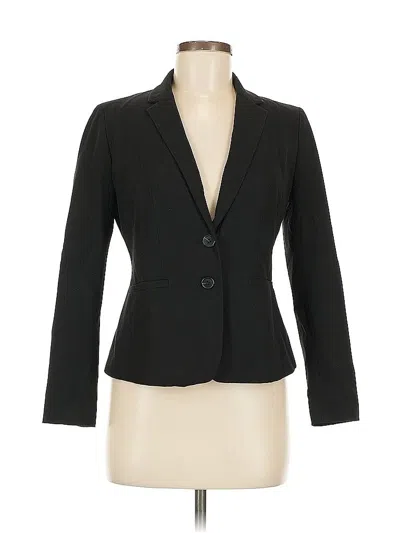 Pre-owned Ann Taylor Factory Blazer Jacket In Black