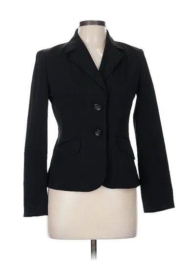 Pre-owned Ann Taylor Factory Blazer Jacket In Black