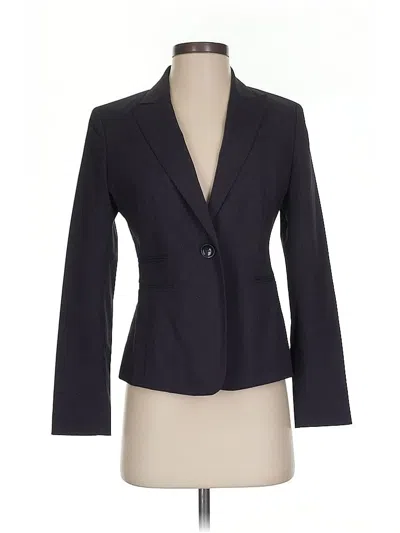 Pre-owned Ann Taylor Factory Blazer Jacket In Black