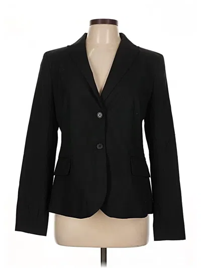 Pre-owned Ann Taylor Factory Blazer Jacket In Black