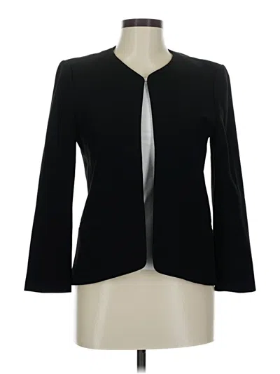 Pre-owned Ann Taylor Factory Blazer Jacket In Black