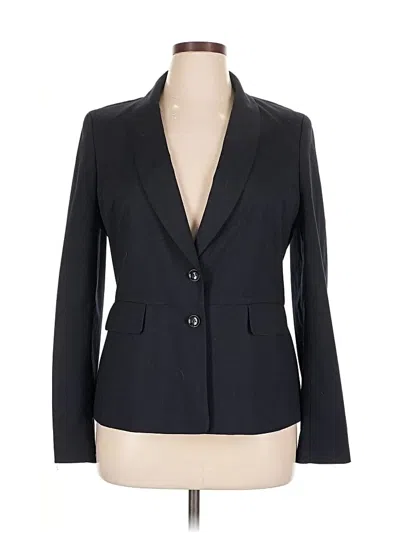 Pre-owned Ann Taylor Factory Blazer Jacket In Black