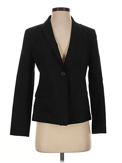 Pre-owned Ann Taylor Factory Blazer Jacket In Black