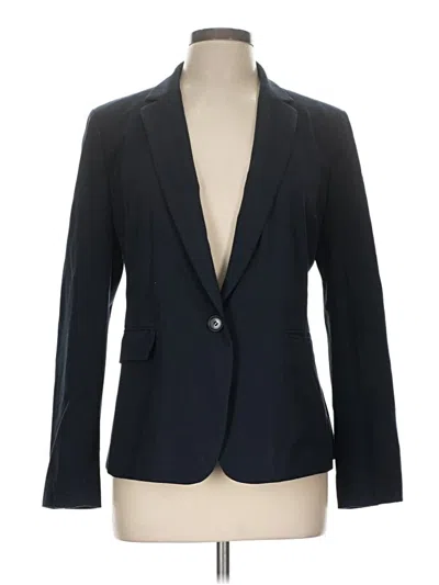 Pre-owned Ann Taylor Factory Blazer Jacket In Blue