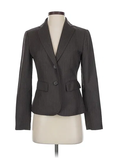Pre-owned Ann Taylor Factory Blazer Jacket In Brown