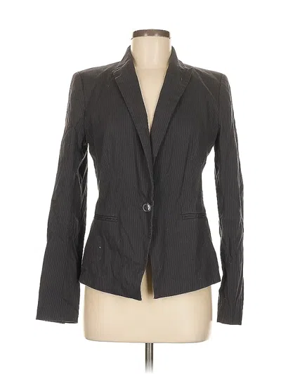 Pre-owned Ann Taylor Factory Blazer Jacket In Gray