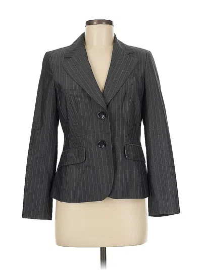 Pre-owned Ann Taylor Factory Blazer Jacket In Gray