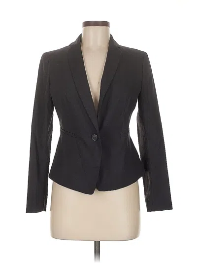 Pre-owned Ann Taylor Factory Blazer Jacket In Gray