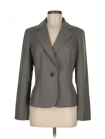 Pre-owned Ann Taylor Factory Blazer Jacket In Gray