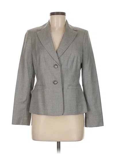 Pre-owned Ann Taylor Factory Blazer Jacket In Gray