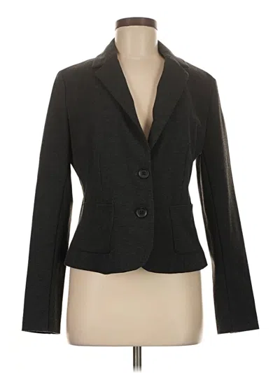Pre-owned Ann Taylor Factory Blazer Jacket In Gray
