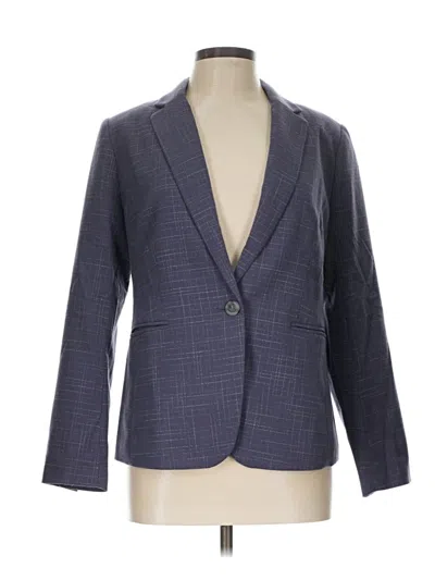Pre-owned Ann Taylor Factory Blazer Jacket In Gray