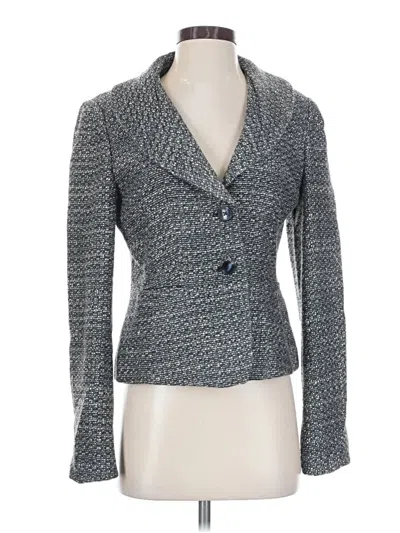Pre-owned Ann Taylor Factory Blazer Jacket In Gray