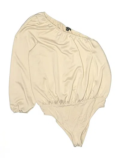 Pre-owned Ann Taylor Factory Bodysuit In White