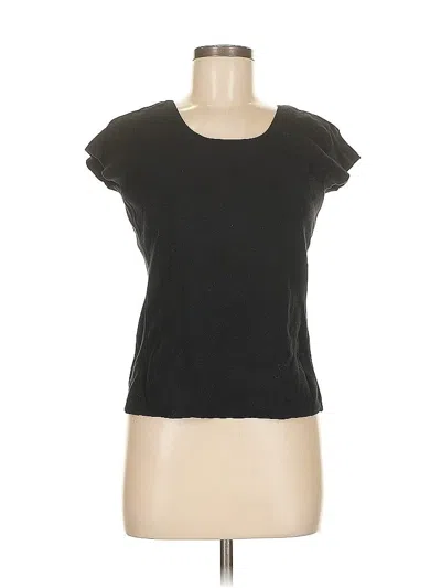 Pre-owned Ann Taylor Factory Cardigan Sweater In Black