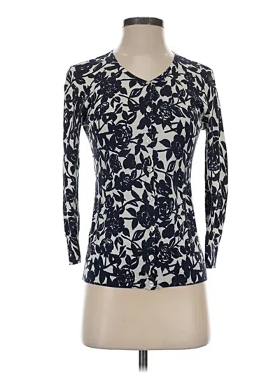 Pre-owned Ann Taylor Factory Cardigan Sweater In Black