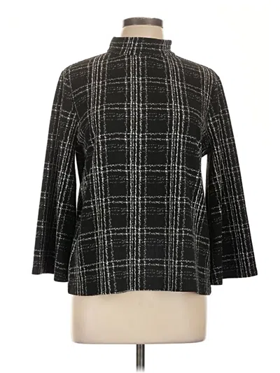 Pre-owned Ann Taylor Factory Cardigan Sweater In Black