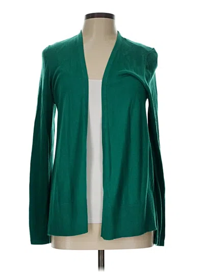 Ann Taylor Factory Cardigan Sweater In Green