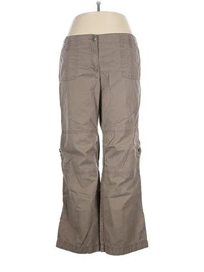 Pre-owned Ann Taylor Factory Cargo Pants In Brown