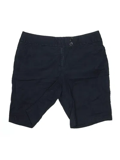 Pre-owned Ann Taylor Factory Cargo Shorts In Blue