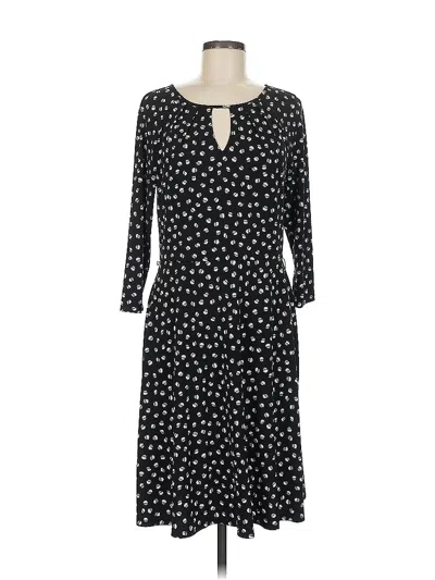 Pre-owned Ann Taylor Factory Casual Dress In Black