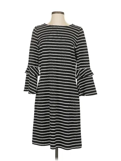 Pre-owned Ann Taylor Factory Casual Dress In Black