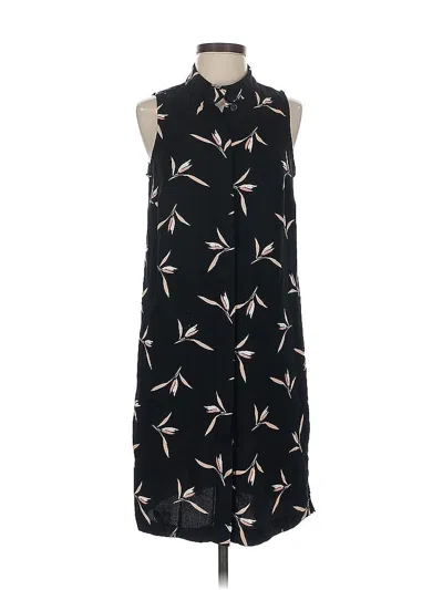 Pre-owned Ann Taylor Factory Casual Dress In Black