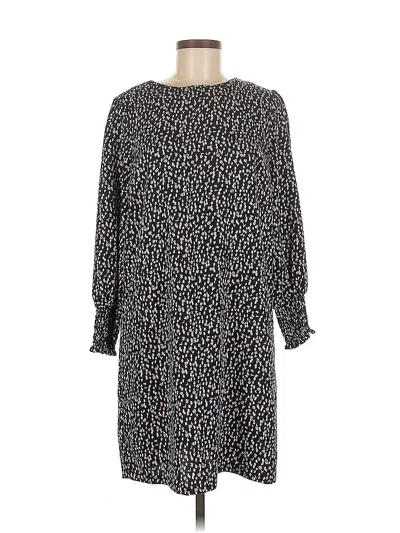 Pre-owned Ann Taylor Factory Casual Dress In Black