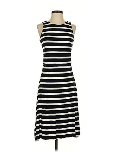 Pre-owned Ann Taylor Factory Casual Dress In Black
