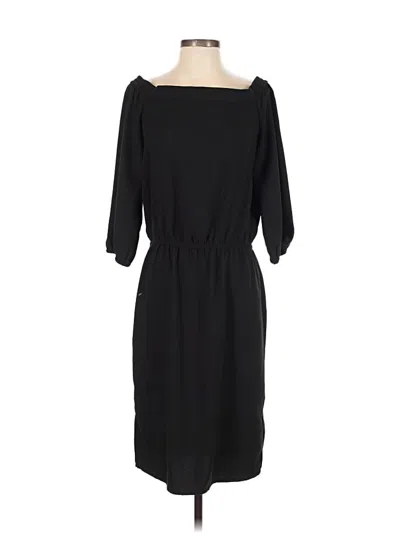 Pre-owned Ann Taylor Factory Casual Dress In Black