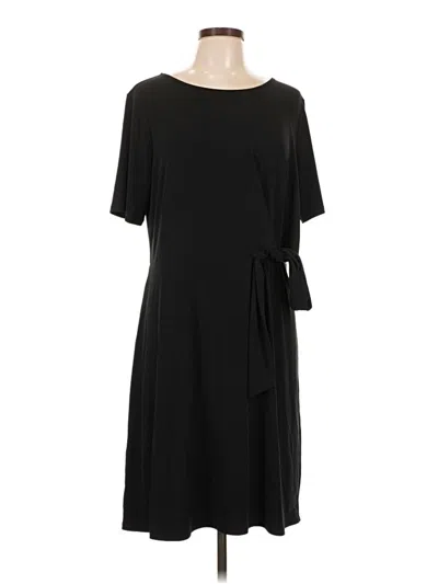 Pre-owned Ann Taylor Factory Casual Dress In Black