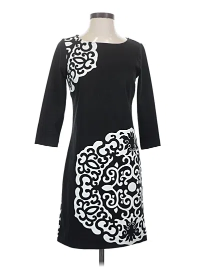 Pre-owned Ann Taylor Factory Casual Dress In Black