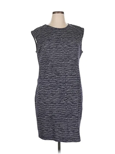Pre-owned Ann Taylor Factory Casual Dress In Blue