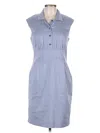 Ann Taylor Factory Casual Dress In Blue
