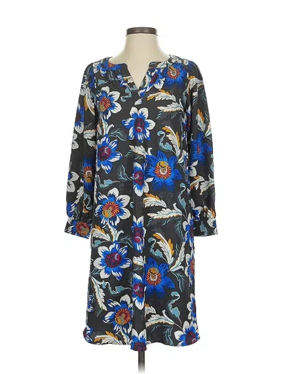 Pre-owned Ann Taylor Factory Casual Dress In Blue