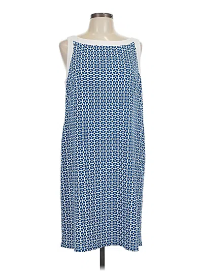Pre-owned Ann Taylor Factory Casual Dress In Blue