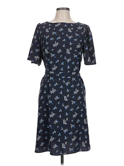 Pre-owned Ann Taylor Factory Casual Dress In Blue