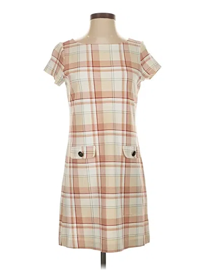 Pre-owned Ann Taylor Factory Casual Dress In Brown