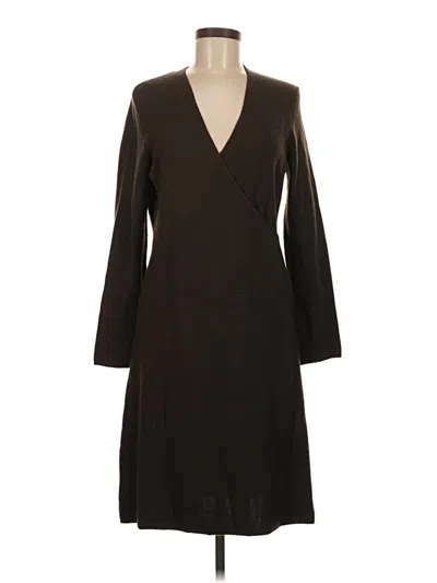 Pre-owned Ann Taylor Factory Casual Dress In Brown