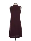 Ann Taylor Factory Casual Dress In Burgundy