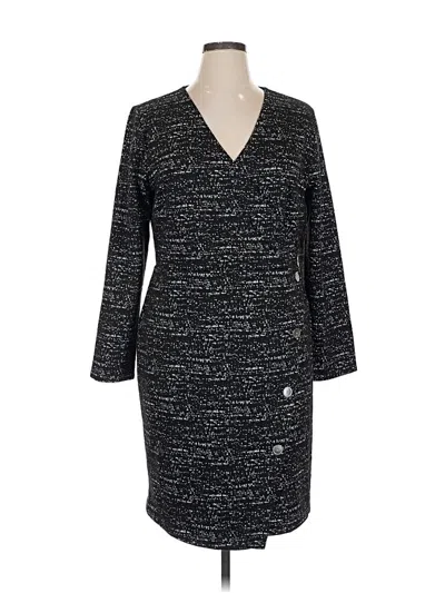 Pre-owned Ann Taylor Factory Casual Dress In Gray