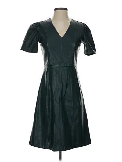 Pre-owned Ann Taylor Factory Casual Dress In Green