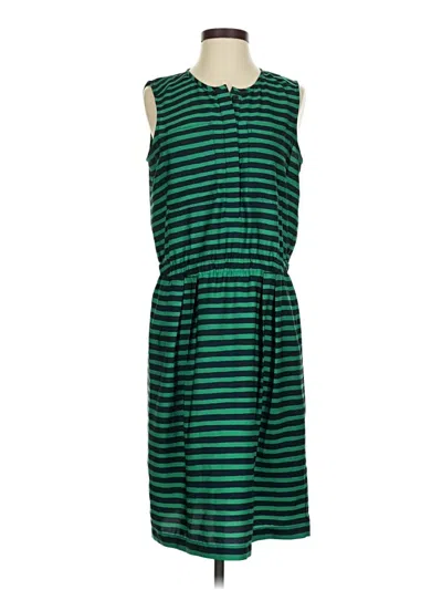 Pre-owned Ann Taylor Factory Casual Dress In Green
