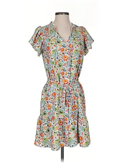 Pre-owned Ann Taylor Factory Casual Dress In Orange