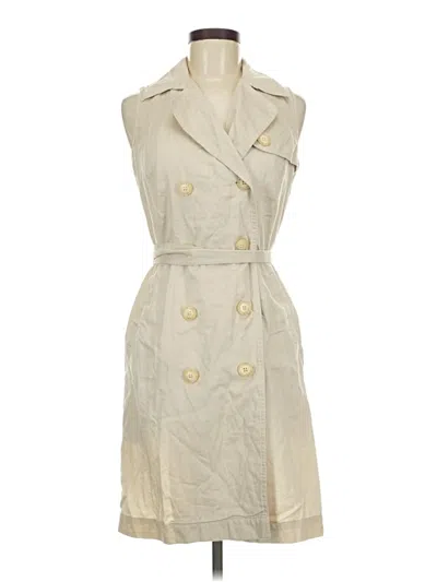 Pre-owned Ann Taylor Factory Casual Dress In Tan