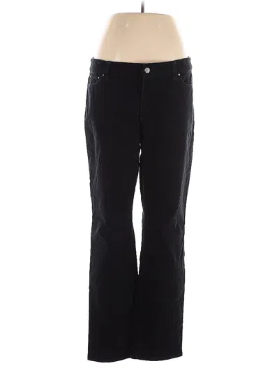 Pre-owned Ann Taylor Factory Casual Pants In Black