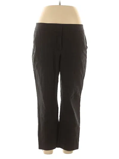 Pre-owned Ann Taylor Factory Casual Pants In Black