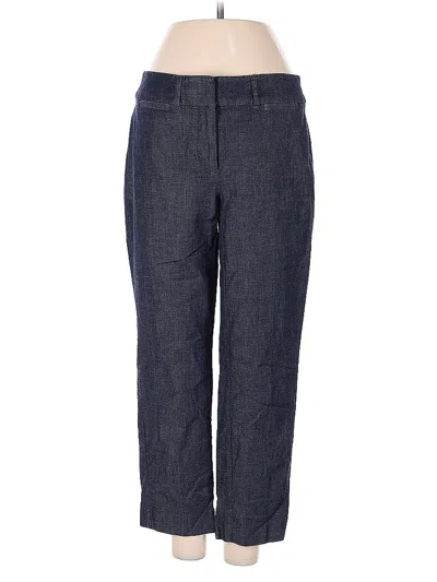 Pre-owned Ann Taylor Factory Casual Pants In Blue