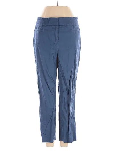 Pre-owned Ann Taylor Factory Casual Pants In Blue